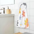 thumbnail image 3 of Yayeee 100% Cotton Hand Towels for Bathroom 16" x 28" Kitchen Towel, Colorful Retro Floral, 3 of 7