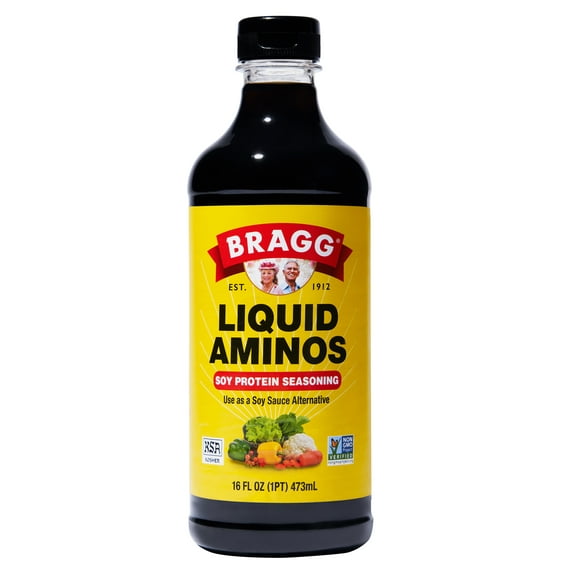Bragg Gluten-Free Liquid Aminos Soy Protein Seasoning, 16 fl oz