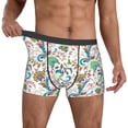 thumbnail image 2 of Kdxio Men's Boxer Briefs with Fairy Flower Print - Comfortable and Breathable Underwear for Everyday Wear, 2 of 7