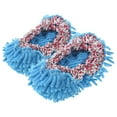 thumbnail image 4 of Niceauty 1Pair Supple Blue Mop Socks Reusable and Washable Floor Cleaning Covers, 4 of 8