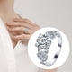 thumbnail image 5 of El anillo del circón de la forma de la hoja para las mujeres y las muchachas anillo del circón de la personalidad del anillo del circón de la manera, 5 of 8