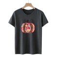 thumbnail image 4 of Blusa suelta de manga corta con cuello redondo y estampado a la moda para mujer Pompotops  hkajfhjk457261, 4 of 5