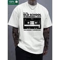 thumbnail image 1 of Men's Adult Graphic tee T-Shirt(Loai orientation), monogram print, boutique 220g thickened cotton T-shirt, men's fashion casual cotton T-shirt, short-sleeved crewneck T-shirt Tee For Adult, Men, Wom, 1 of 8