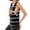 Black, variant on Womens Shoulder Surgery Shirts Chemo Port Access Comfortable Recovery Tear Away Tank Tops Striped Lightweight Breathable After Rotator Cuff Surgery Sleeveless Shirts Yellow M