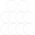 thumbnail image 1 of Shisuyan Easy Installation Watch Lenses Transparent 10Pcs 0.63X0.63In, 1 of 9