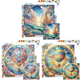 thumbnail image 1 of Con Cuentas Cuadradas 5D DIY Barco Arte La Pared para El 40x40cm, 1 of 8