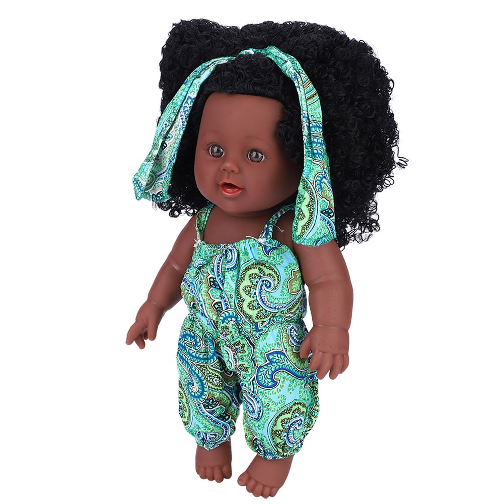 Soft Baby Doll avec Vêtements Nouveau-Né Dormant jouet de bain Jaune Floral Jumpsuit 