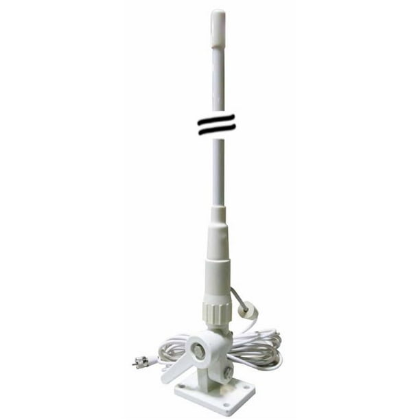 Midland 18251A 8 ft. 6 dB VHF Marine Antenna with 17 ft. Coax Walmart