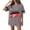 Gray Short Sleeve, variant on Soccer Cup Jersey for Women Crew Neck National Flag Color Block Print Summer Shirts Short Sleeve National Emblem Detail Shirt Spain Brazil Argentina France Germany Portugal Dark Green 3XL