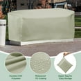 thumbnail image 3 of Bolsa de Almacenamiento para Mesa Plegable Uxcell, Bolsa de Almacenamiento para Sillas Plegables Impermeable de Alta Resistencia para Silla de Gravedad Cero Champagne 53"L x 26"W x 35"T, 3 of 7