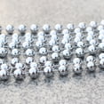 thumbnail image 3 of 8MM Round String Beads Chain Garland Fixed Plating String Bead Pendant for Wedding Christmas Birthday Stage Decoration (Silver, 5M/Roll), 3 of 5