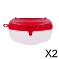 thumbnail image 1 of Caja de almacenamiento para máscara de snorkel, estuche rígido para manualidades, resistente, paquete de 2-4 2 piezas, 1 of 7