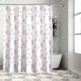 thumbnail image 3 of Shower Curtain Pink Cherry Blossoms Shower Curtains for Bathroom Decor Flower Floral Shower Curtain Sets with Hooks Waterproof Fabric Bath Curtain Extra Long 72" X 84", 3 of 6