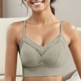 thumbnail image 2 of Sngxgn Women's Wireless Full-Coverage Bra with Everyday Comfort(Green,One Size), 2 of 6