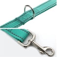 thumbnail image 3 of 6FT Reflective Dog Leash for Large&Medium and Small Dogs, Strong and Durable Nylon Leashes for Walking and Training,6 Foot Dog Leash with D Ring for Puppy (Turquoise, 1 inch X 6FT), 3 of 5