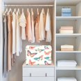 thumbnail image 4 of Yayeee Collapsible Cube Storage Bin with Lid Fabric Closet Decorative Basket with Handles, Colorful Butterflies, 4 of 7