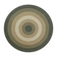 thumbnail image 4 of Better Trends BRWB29GR Wool Bridge Braided Rug- Green - 2 in., 4 of 4