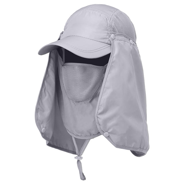 Gorra deportiva Deporte al aire libre Senderismo visera sombrero Protección UV Cara cubierta del cue Tomshoo Gorra deportiva