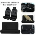 thumbnail image 3 of 2/3 Seater Universal Car Seat Cover Waterproof Oxford Cloth Dustproof K7L6, 3 of 8
