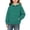 Green, variant on PureCasa Girls' Sweatshirts 3-14 Years Pullover Hoodie Long Sleeve Drawstring Oversized Street Sweatshirts with Pocket