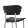 thumbnail image 6 of Armen Living Tori Dining Chair, Set of 2, Black, 6 of 8