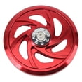 thumbnail image 1 of Colaxi Motorcycle Engine Cooling Fan Cover Engine Cooling Fan Protector High Performance Aluminum Alloy Gift Replacement Accessories Red, 1 of 8