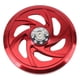 thumbnail image 1 of Cubierta del ventilador de refrigeración del motor de la motocicleta, decoración, regalo, accesorios de fácil instalación Rojo, 1 of 8
