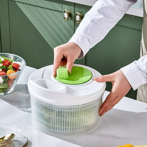 Totoro HeroKitchen salad and vegetable dehydrator Home wash basin fruit salad tool Hand shake water dryer