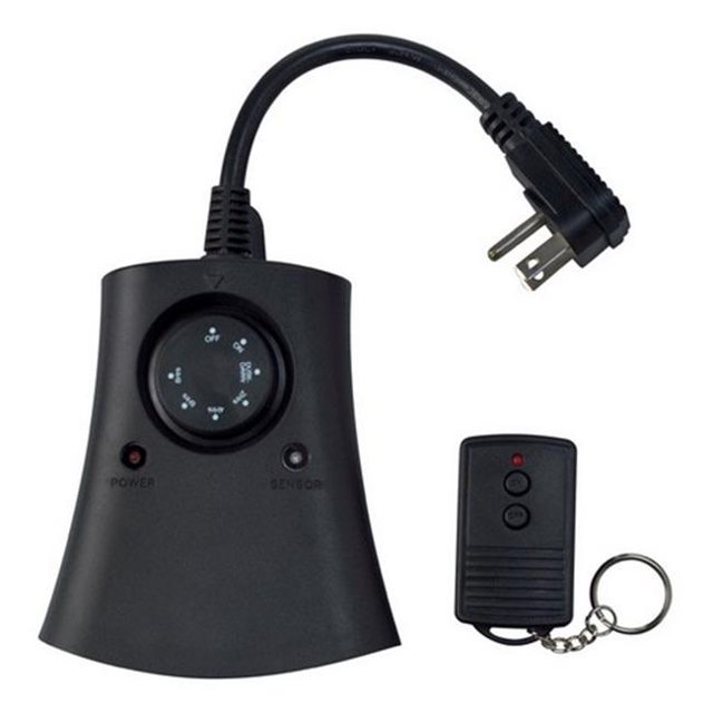 59746AC Coleman Cable Outdoor Photocell Timer Remote