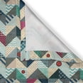 thumbnail image 4 of Ambesonne Chevron Valance Pack of 2, Vintage Patchwork Art, 54"X12", Multicolor, 4 of 5