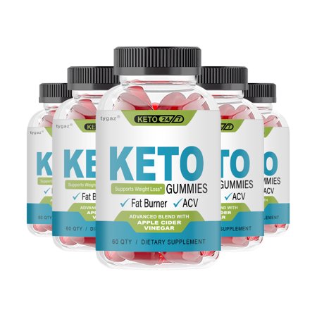 (5 Pack) Keto24/7 - Keto 24/7 Gummies Advanced Blend with Apple Cider Vinegar