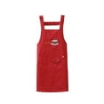 thumbnail image 3 of Abbracc Tablier Professionnel Réglable Tablier de Travail avec Poches Cuisson Douce Tablier Cuisson Rouge, 3 of 9