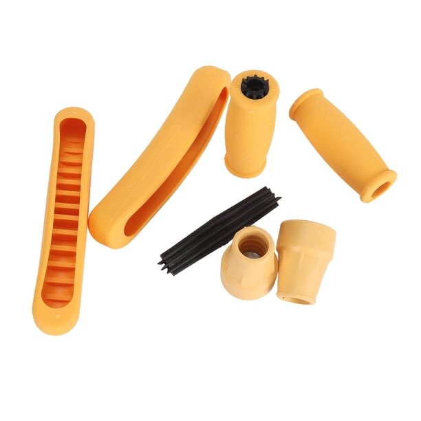 Almohadilla para Muleta ANGGREK Juego de almohadillas para Muleta de Goma Flexible para Piernas de 3/4 A 7/8 pulgadas