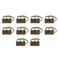 thumbnail image 2 of veasfak 10 Pcs Clip de Ruban avec Connecteurs de Courroie Bronze, 2 of 6
