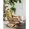 thumbnail image 2 of Safavieh Outdoor Collection Sonora Rocking Chair, Teak Brown, 2 of 4