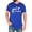 Vintage Royal Shirt, variant on Distressed Golf Type Shirt for Golfer Men and Women Casual Golf Shirt for Husband Heather Blue Shirt Adult X-Large