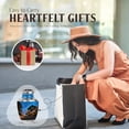 thumbnail image 5 of JAGASY Music Urn Son Ashes - Large Blue Urn for Human Ashes - Musical Notes Urns for Sister Funeral - Bird Urns for Adult Men Remains - 10 Inch, 5 of 7