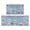Blue Ethnic Geometric, variant on Blue Ethnic Geometric Pattern Kitchen Rugs Sets Of 2,Anti Fatigue Kitchen Mat Rugs Non Slip Washable,Decorative Kitchen Floor Mats for Kitchen,Sink,Laundry,17"x30" 17"x47"