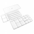 thumbnail image 1 of InterDesign 61030 Large Clear Linus Jewelry Box, 3 Piece, 1 of 1