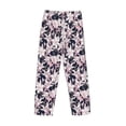 thumbnail image 5 of Xecao Lilies Flowers Men's Straight Lounge Pajama Pants: The Ultimate in Comfortable Sleepwear, 5 of 9