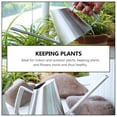 thumbnail image 6 of KONTONTY 1Pcs Silver Long Spout Watering Pot for Indoor Plants 9.3x4.7in Stainless Steel, 6 of 7