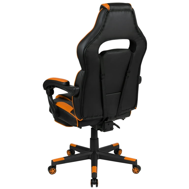 Blackarc Gaming Chair Outfitted With Footrest, Headrest, Lumbar