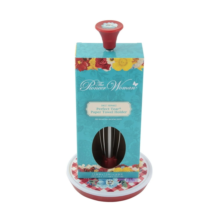 The Pioneer Woman Sweet Romance Perfect Tear Paper Towel Holder Walmart