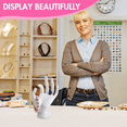 thumbnail image 2 of Novel Box White Hand Mannequin Display Stand 3.5x4.5x7 Inches - Female Hand Shape Stands for Rings, 2 of 7