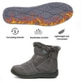 thumbnail image 3 of Ecetana Women Winter Snow Boots Keep Warm Ankle Booties Non-Slip and Waterproof Shoes, 3 of 6