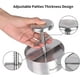 thumbnail image 4 of Máquina ajustable para hacer hamburguesas, molde antiadherente para hacer tartas, ideal para carne de res, verduras, hamburguesas y hornear, ideal para barbacoa y hamburguesas caseras (diámetro 11,5 JAMW Sencillez, 4 of 5