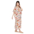 thumbnail image 4 of Caftans pour Femmes Longue Maxi Grande Taille Robe Caftans Manches 3/4 Robes pour Dames Filles en Ligne, 4 of 7