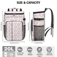 thumbnail image 3 of Funny Donut Insulated Cooler Backpack 20L - Leakproof Soft Cooler Bag for Camping, Beach, Picnics, Keeps Food & Drinks Cold/Hot 20 Hours, 3 of 6