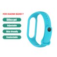 thumbnail image 1 of Pulsera de silicona con correa para Xiaomi Band 7 NFC (azul cielo), 1 of 7