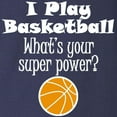 thumbnail image 3 of CafePress - I Play Basketball What’S Your Super Power? Long Sl - Long Sleeve Dark T-Shirt, 3 of 4